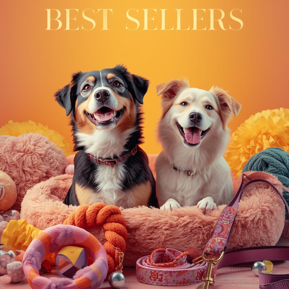 Produits pour chien les plus populaires dans un décor chaleureux.