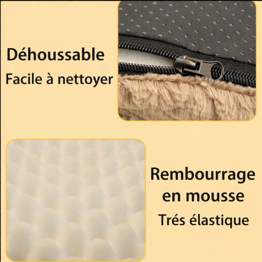 Le Repos – Matelas déhoussable en mousse 3D pour chien
