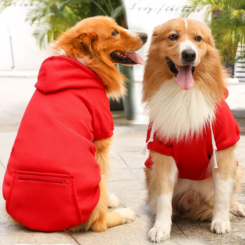 Manteau d’Hiver – Sweat chaud à capuche pour chien