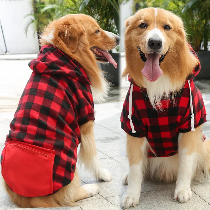 Manteau d’Hiver – Sweat chaud à capuche pour chien