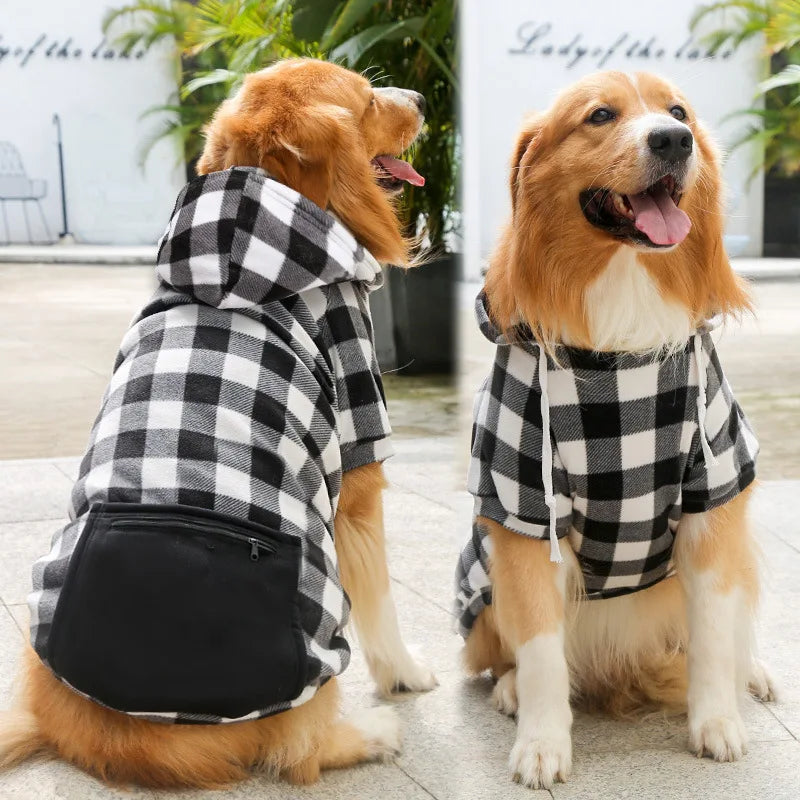 Manteau d’Hiver – Sweat chaud à capuche pour chien