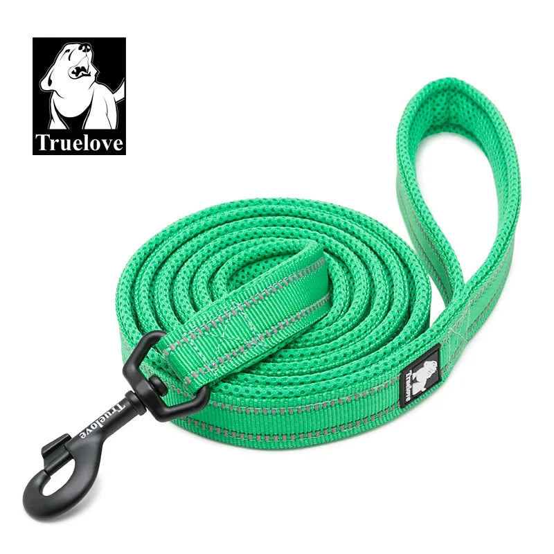 Laisse pour chien rembourrée et réfléchissante – Longueur 110 cm