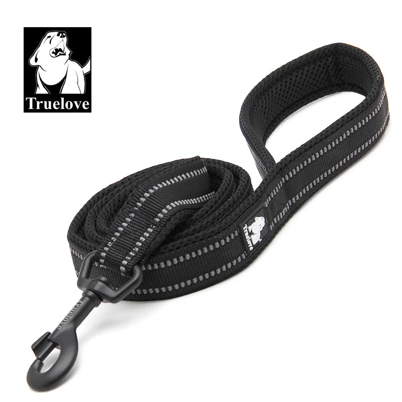 Laisse pour chien rembourrée et réfléchissante – Longueur 110 cm