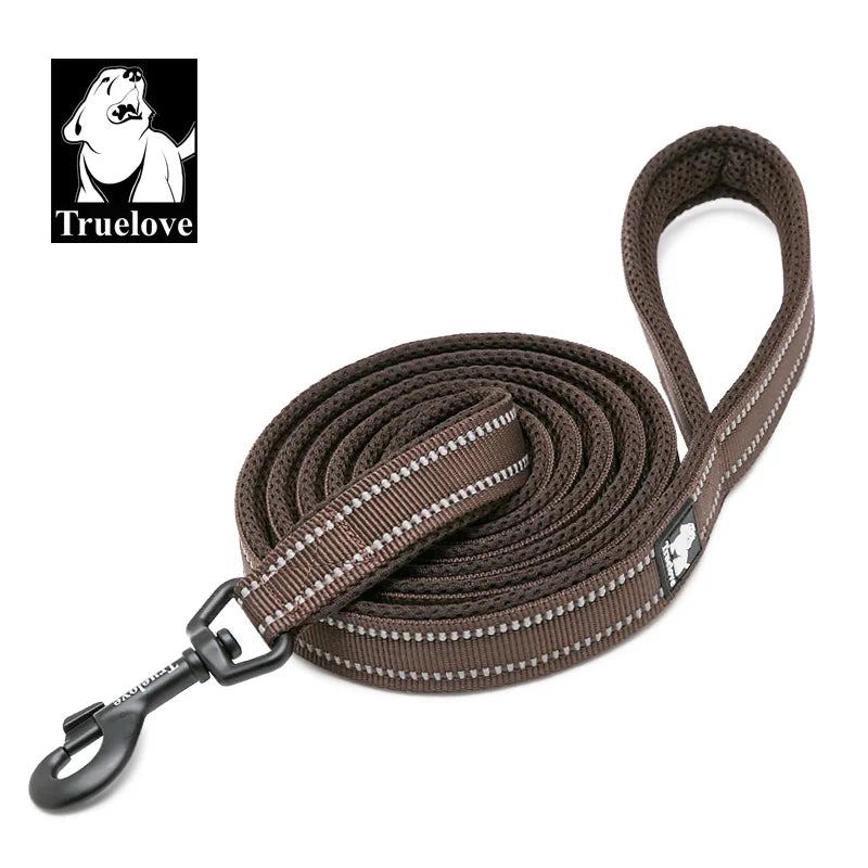 Laisse pour chien rembourrée et réfléchissante – Longueur 110 cm