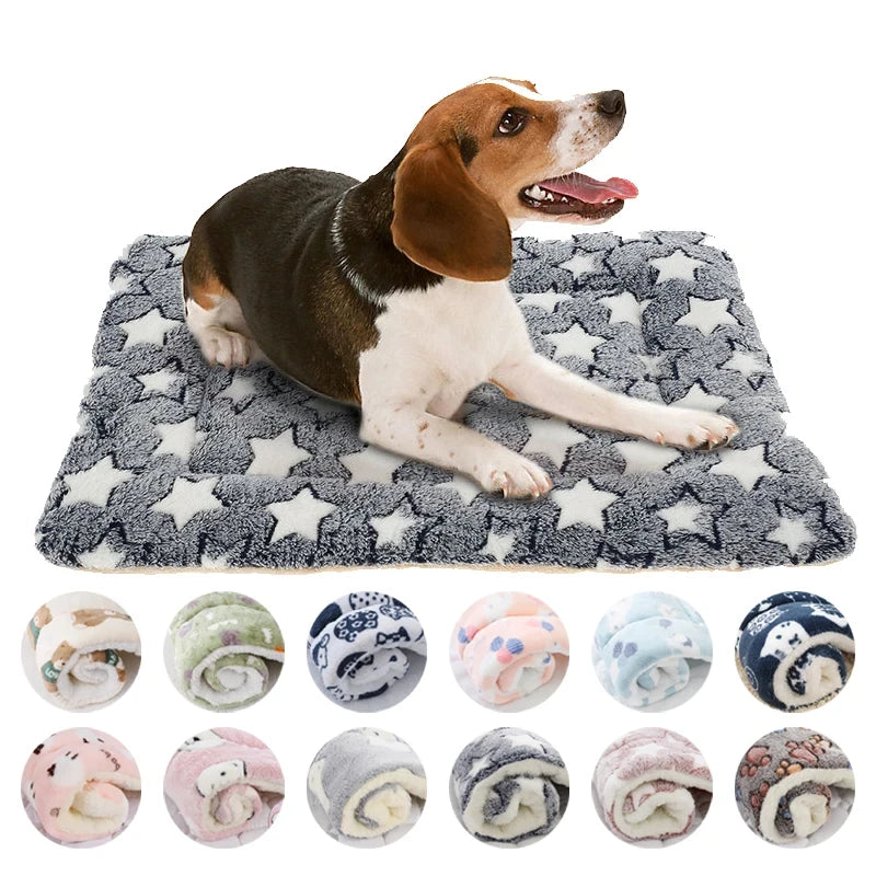 Le Repos – Tapis de couchage en flanelle douce pour chien