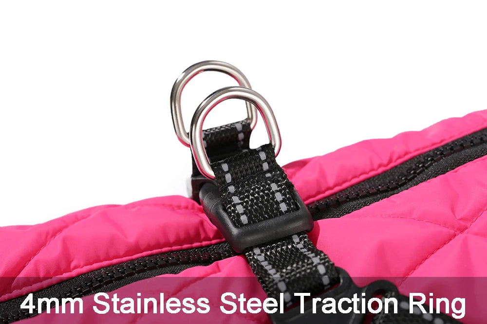 Manteau Imperméable – Manteau imperméable pour chien avec harnais intégré