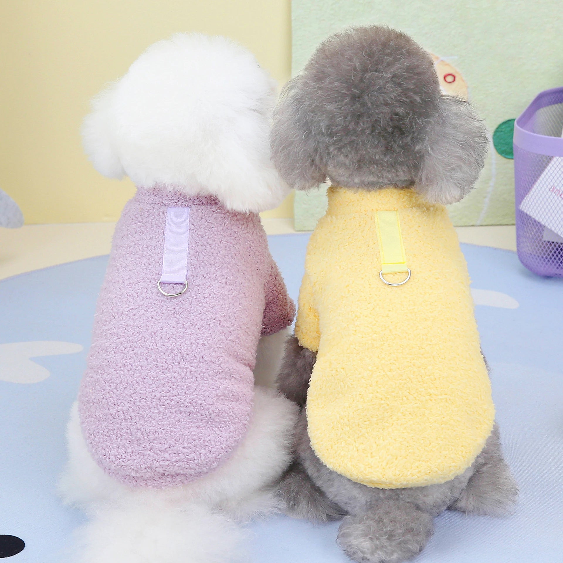 L’Élégance – Gilet doux en peluche pour chien
