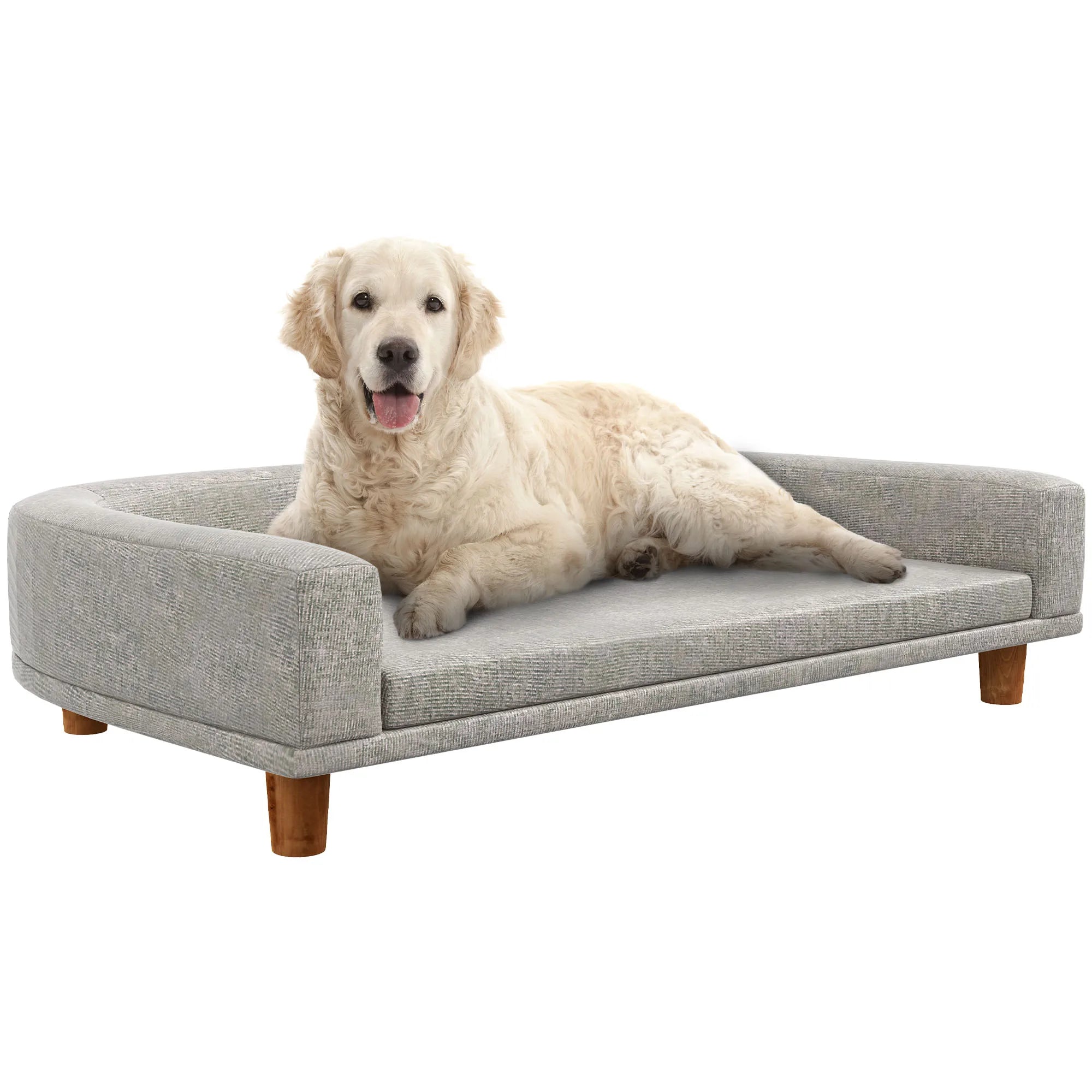 Le Repos – Canapé surélevé avec coussin amovible pour chien