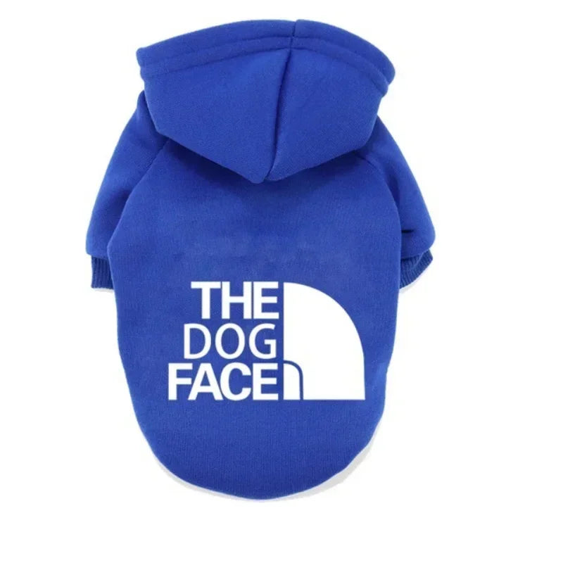 Manteau d’Hiver – Sweat à capuche chaud “Dog Face” pour chien