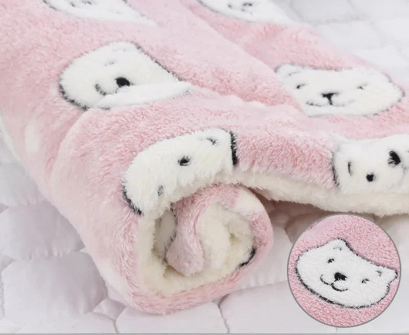 Le Repos – Tapis de couchage en flanelle douce pour chien