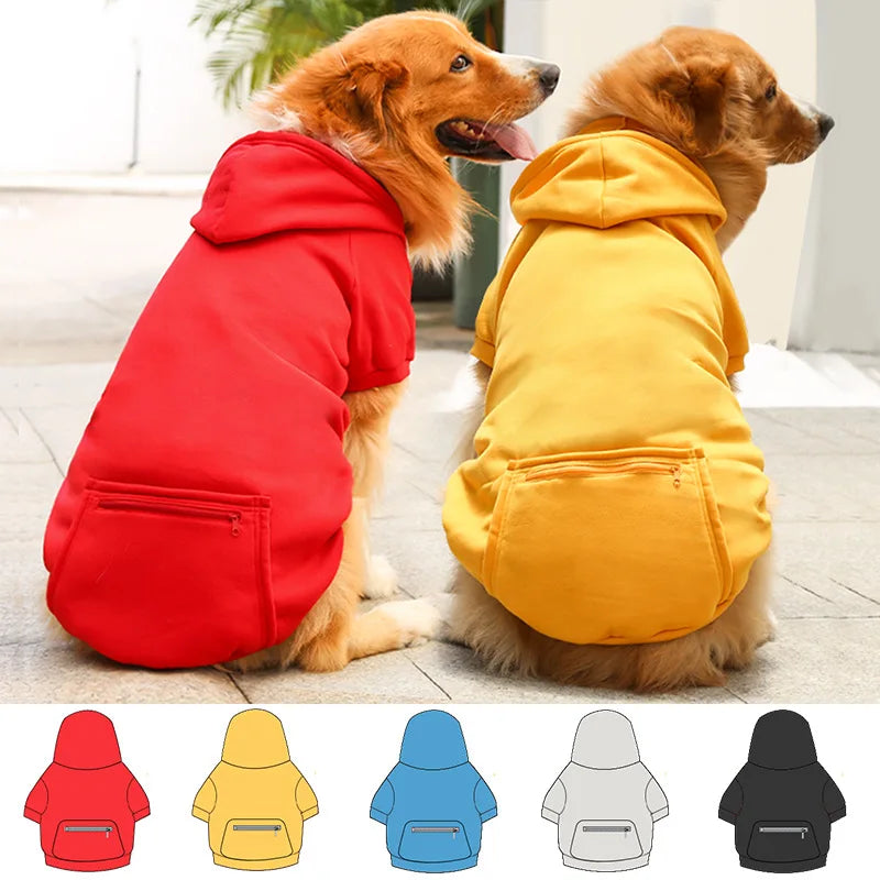 Manteau d’Hiver – Sweat chaud à capuche pour chien