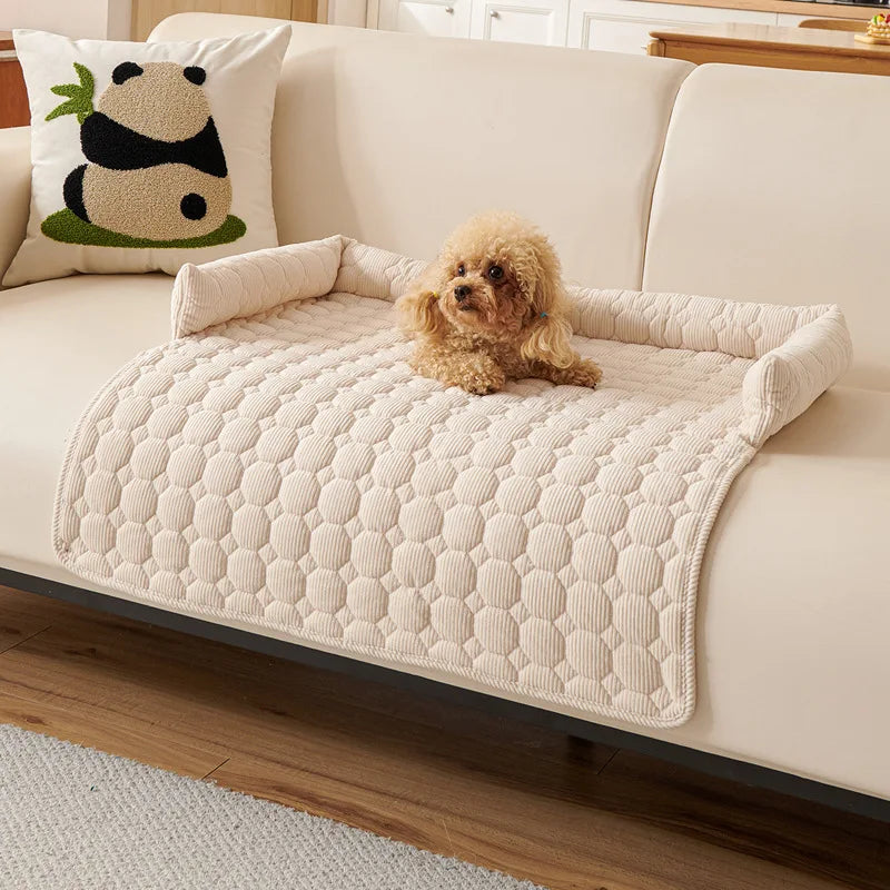 Le Repos – Housse antidérapante et couverture de protection pour couchage de chien