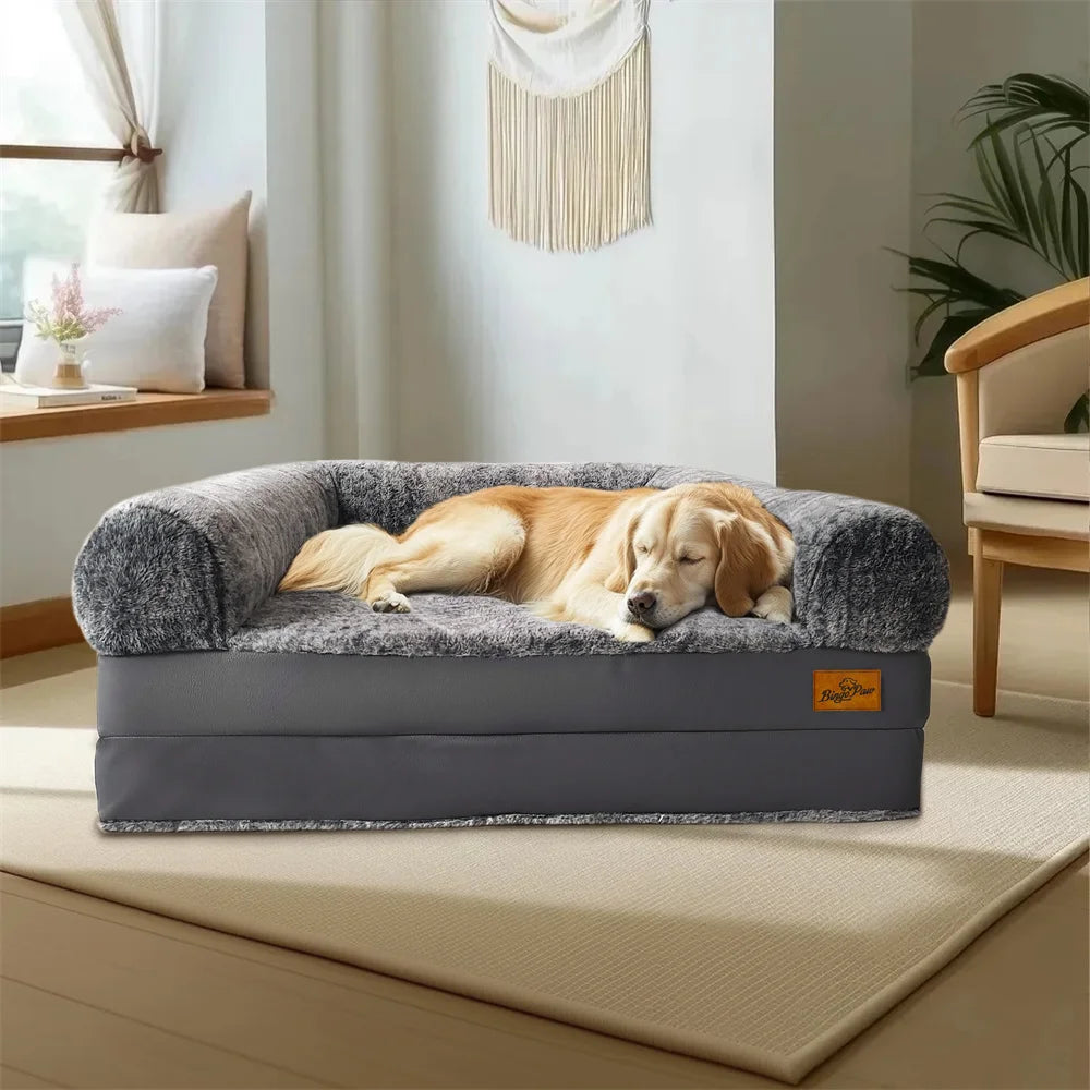 Le Repos – Matelas géant pliable à rebords pour chien