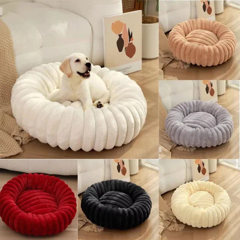 Le Cocon – Panier donut rond moelleux pour chien